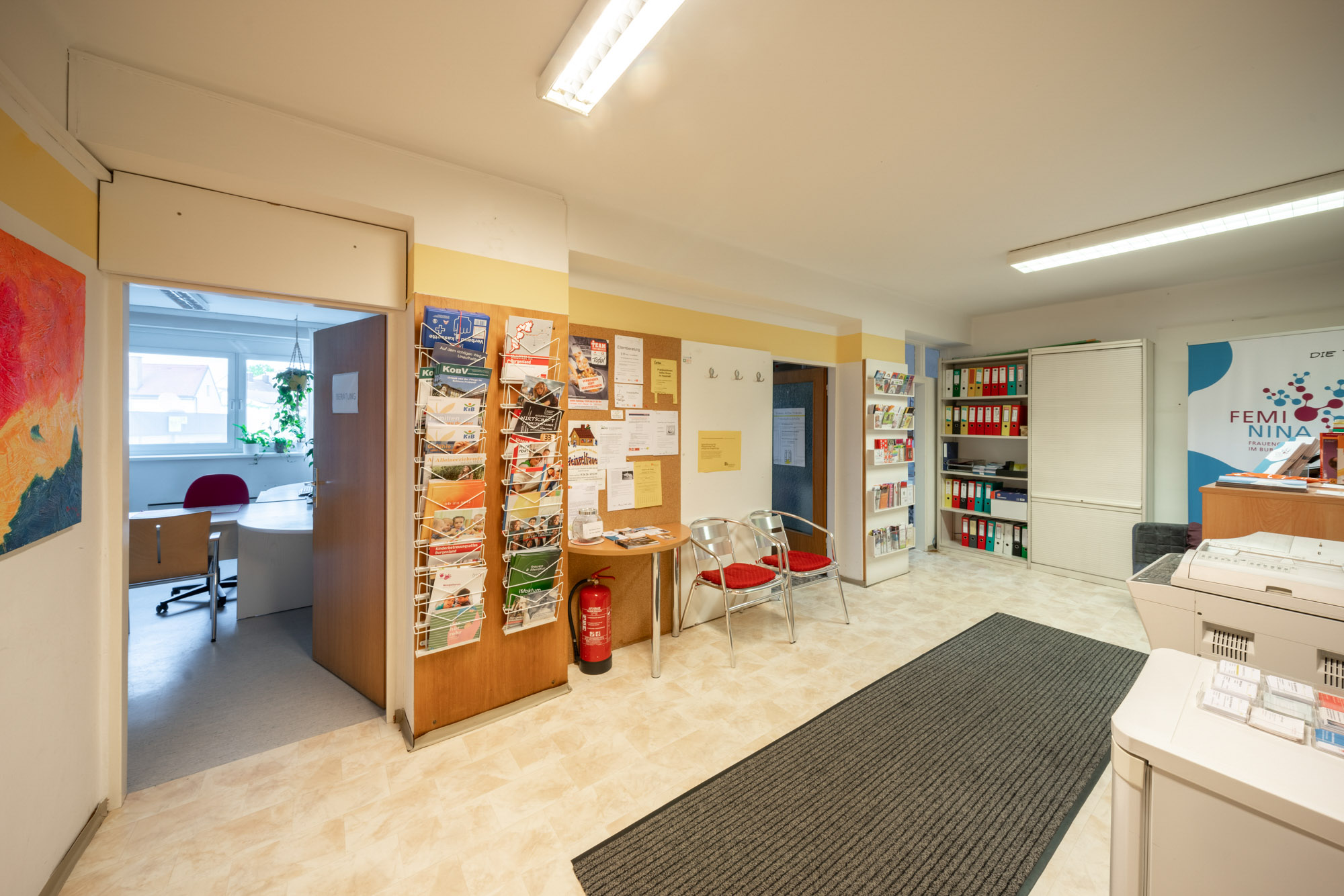 Die Tür - Frauenservicestelle - Räumlichkeiten in Mattersburg